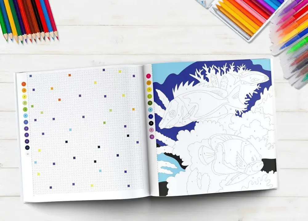 Coloristic Цветовой квест по номерам