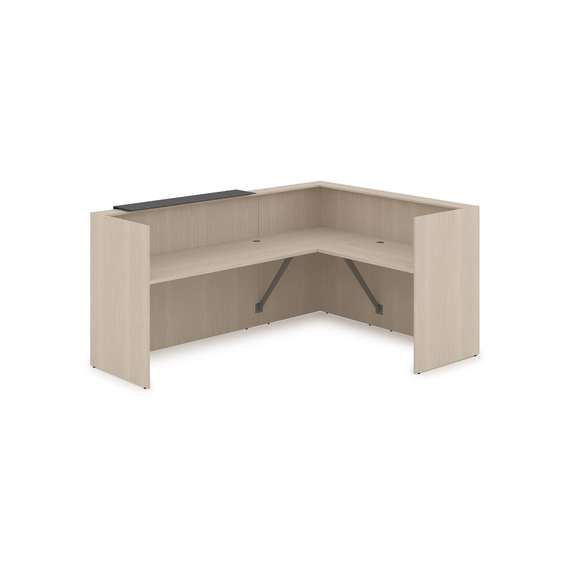 1КР-КЛ.102 Комплект Ресепшн с фартуком HPL (2344*1765*1149) (без подсветки)