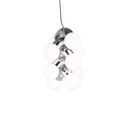 Pendant design lamp  VINE 7 by ANDlight (Silver)