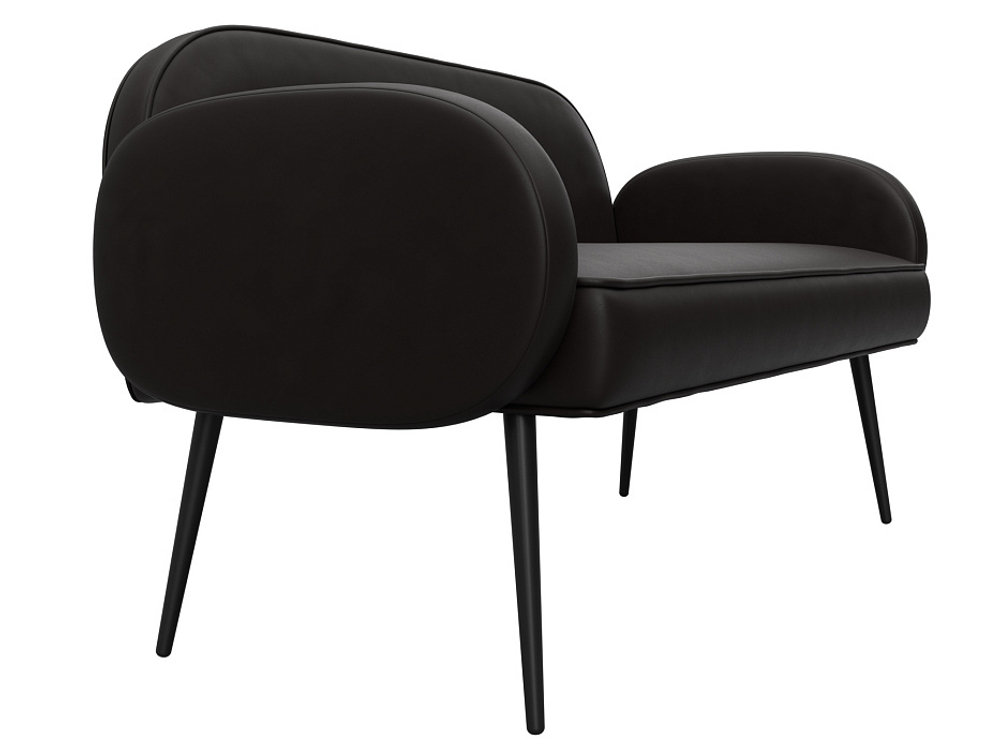 Диван прямой Лига-086 ЭКОКОЖА GRIFON 12 коричневый