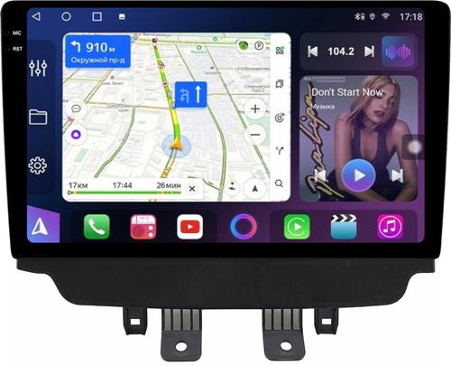 Магнитола для Mazda CX-3 2014-2023 (монохром) - FarCar S500-TS20 монитор 10.36" 2K QLED на Android 14, Быстрейшая, CarPlay, 4G SIM-слот