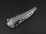 Складной нож Magpie M390 CrystalTi black DLC stonewash