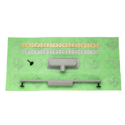 Душевой лоток Migliore 70x40 см 24893  c решеткой бронза