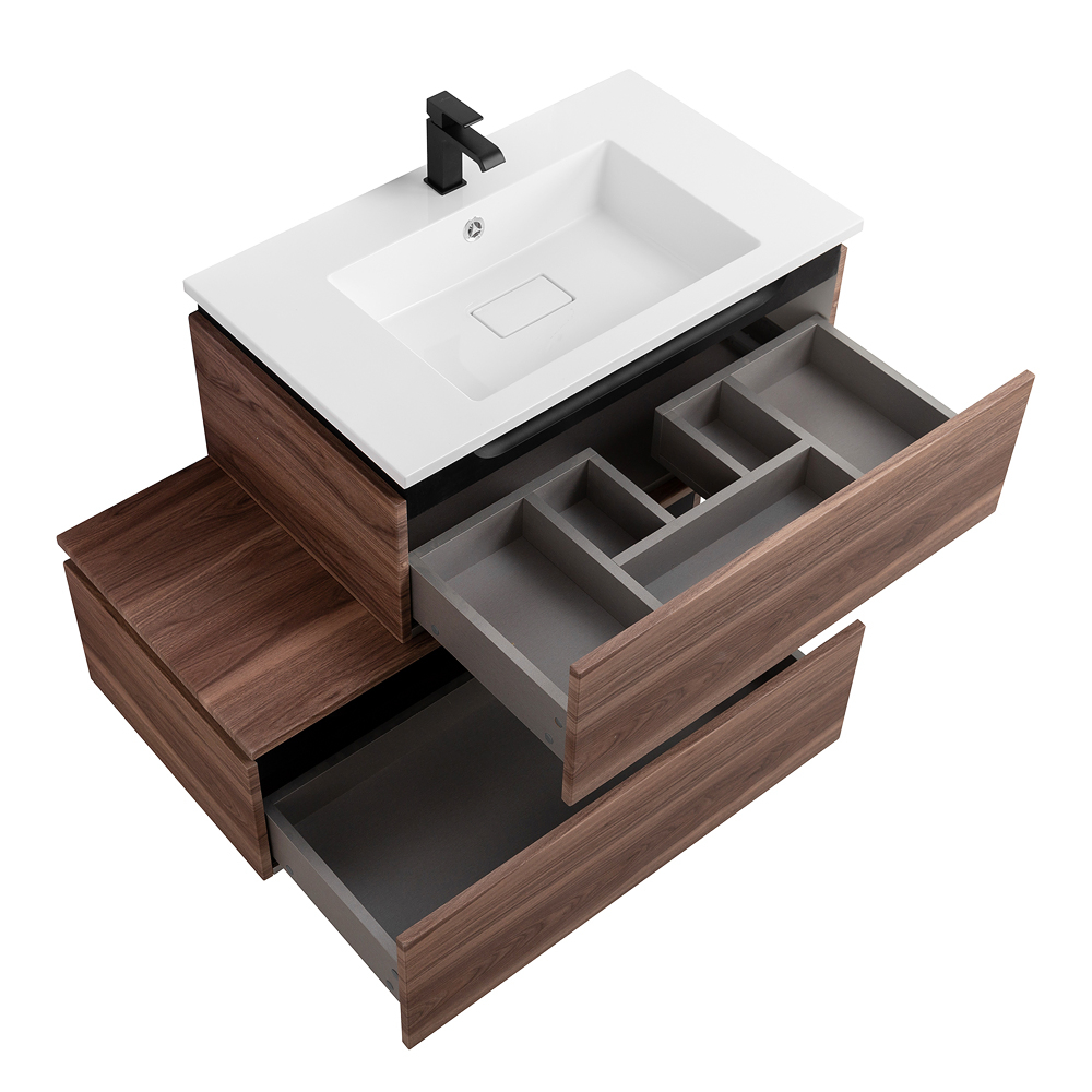 Мебель для ванной Cezares SLIDER 80 Орех дымчатый SLIDER-800-1C-SO-NA-P