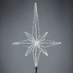 Макушка Роза Ветров 100 см. для елей высотой от 6 до 12 м., белая, Green Trees (roz-100white)