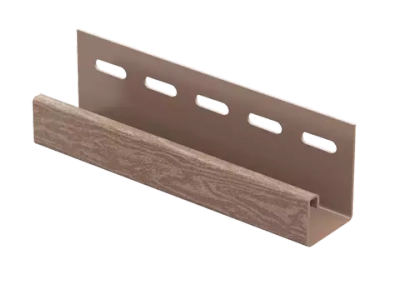 J-планка Ю-Пласт кедр натуральный 3,05м (20 шт в упак)