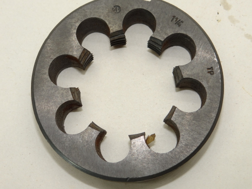 Плашка дюймовая 1 1/4" ТР  d=75мм