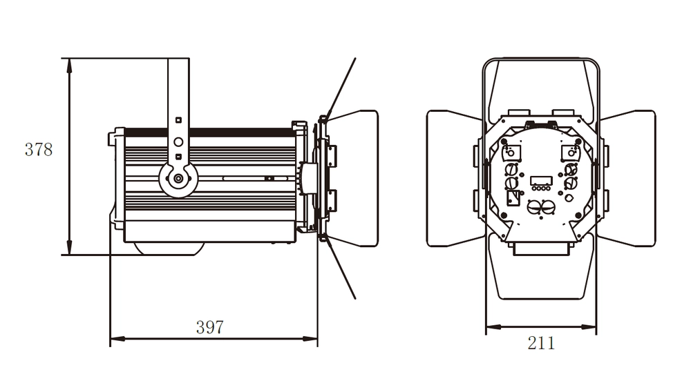 FRESNEL 600MZ-D FR600MD