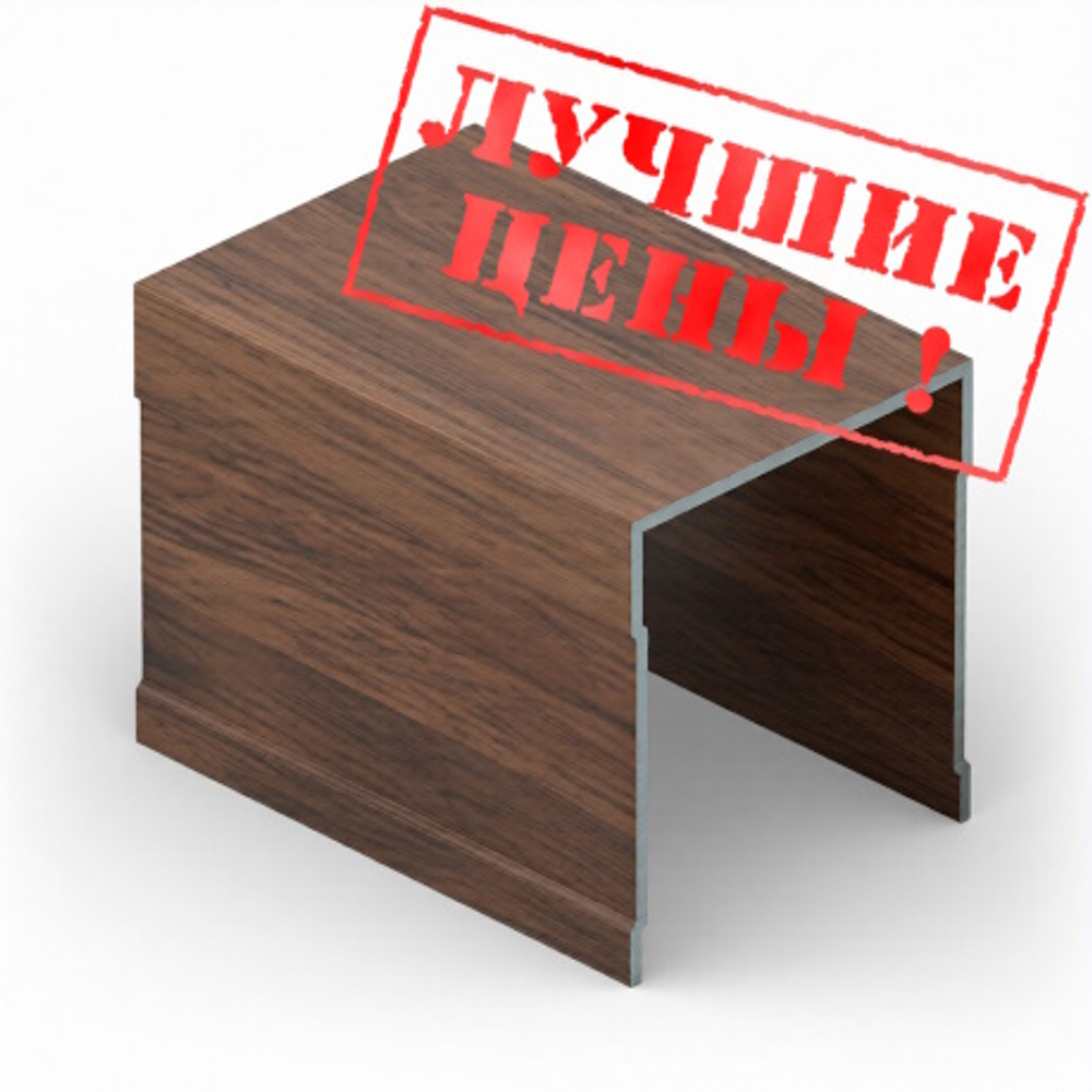 Направляющая верхняя однополозная (5,40 м) Мокко глянец