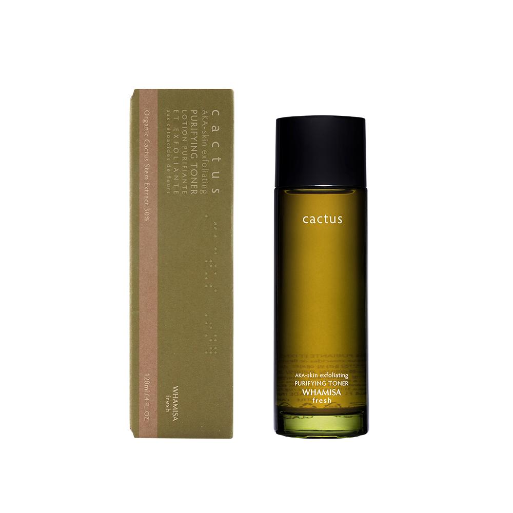 WHAMISA Cactus Skin Exfoliating Purifying Toner 120 ml