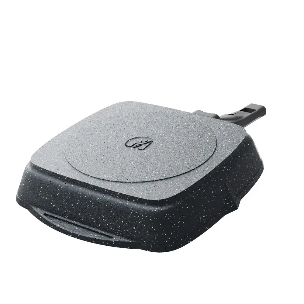 Сковорода-гриль "Мечта" Гранит со съемной ручкой от 24 см по 28 см