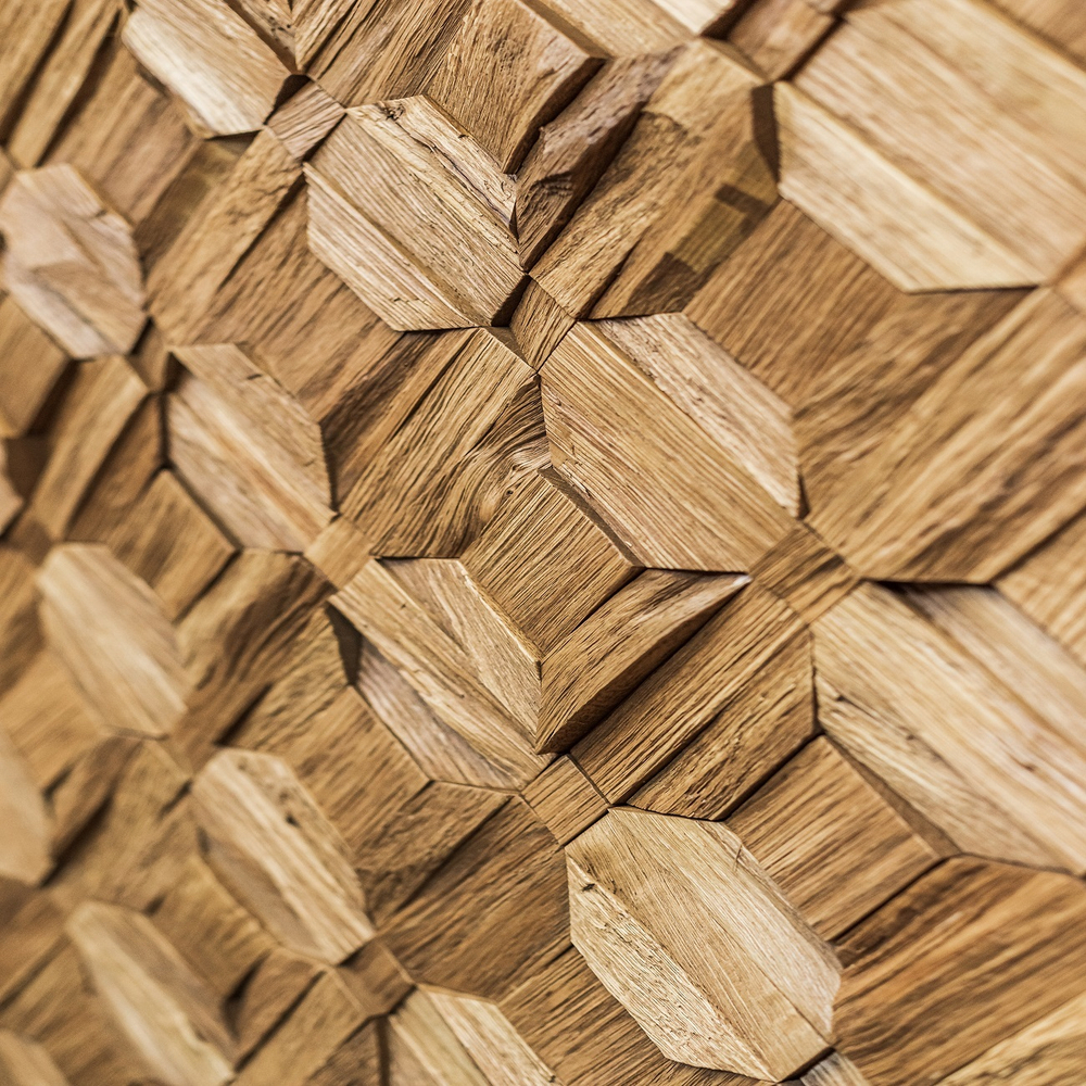 Деревянная мозаика для стен Wood Mosaic Восток