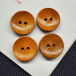 Пуговицы деревянные, цветные, 20мм, штучно