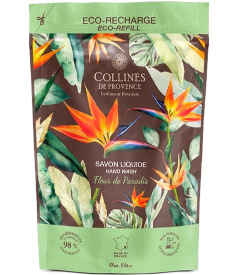 Paradise Flower, рефилл жидкое мыло Fraicheur Vegetale collection, Collines de Рrovencе