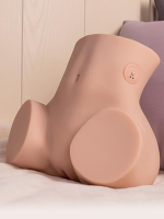 Телесный вибромастурбатор полуторс 34х30х20см Xise SHEQU Sydni Masturbator with Thrusting