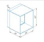 Удлинитель топочного канала Grill'D Long Window Max L-250 мм