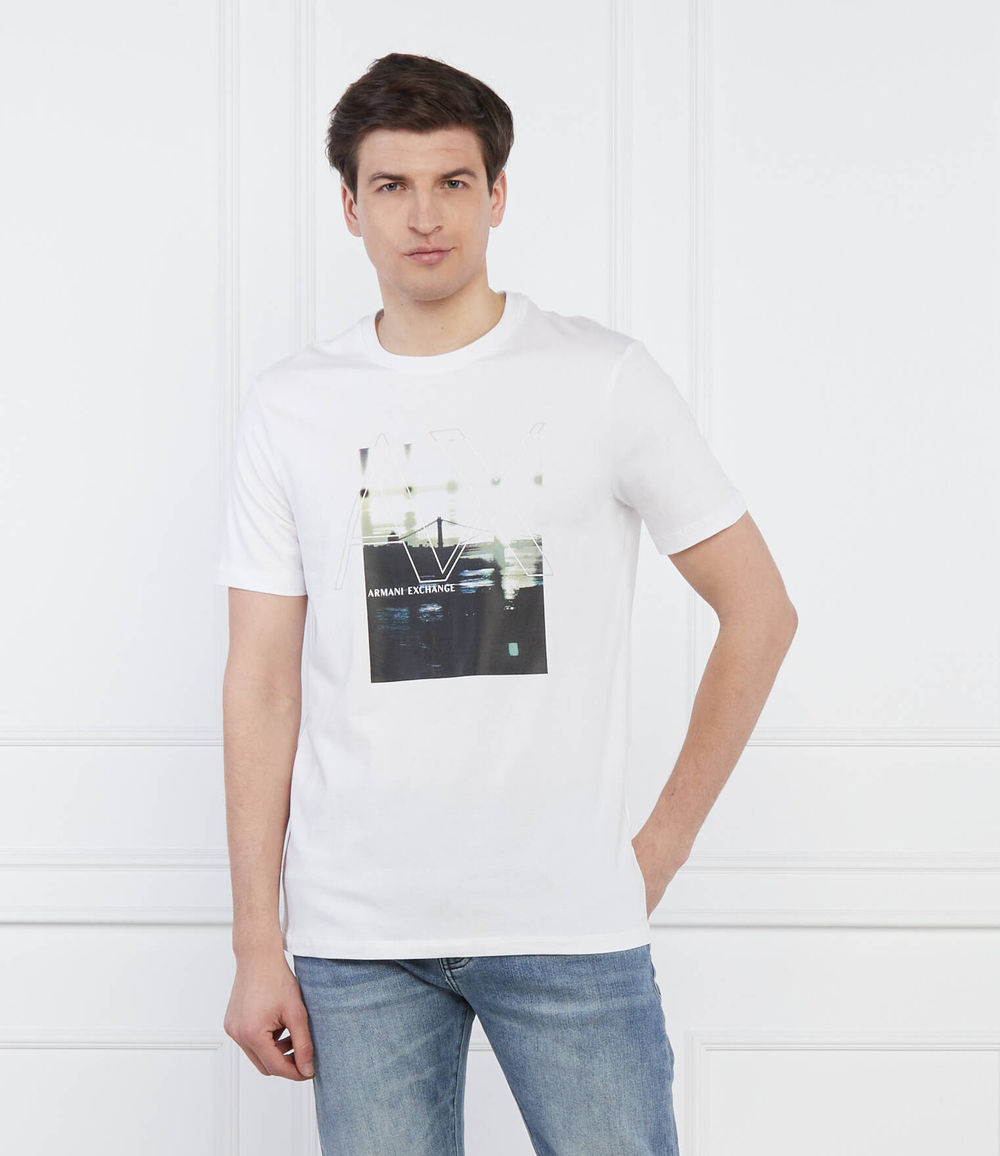 Футболка Armani Exchange - белый(3LZTAP ZJE6Z)