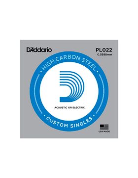 Струна для акустической и электрогитары D'ADDARIO PL022