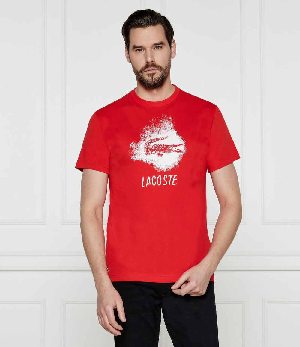 Футболка Ultra Dry Graphic Lacoste - красный(TH8917)