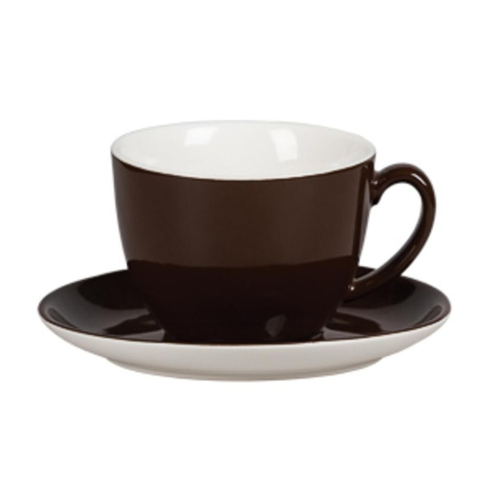 Чайная пара 180 мл коричневая d 8,6 см h6,4 см   (Бариста) P.L. Proff Cuisine [6]