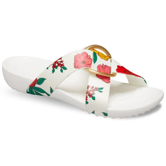 Crocs Serena 'White Floral'