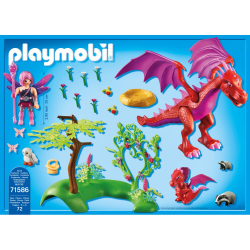 Playmobil - Фея-дракон с молодым драконом 71586 / артикул   71586  / GTIN 4008789715869