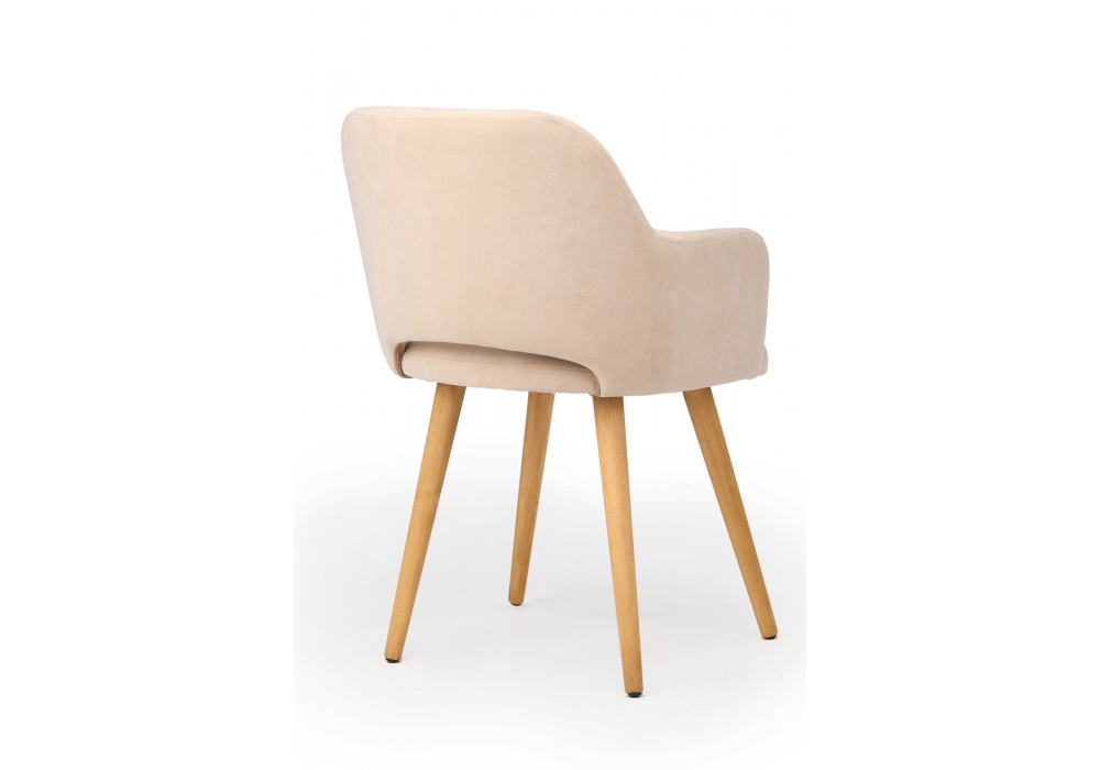 Стул деревянный Woodville Эолин 360 бежевый (glory 03), светлое дерево