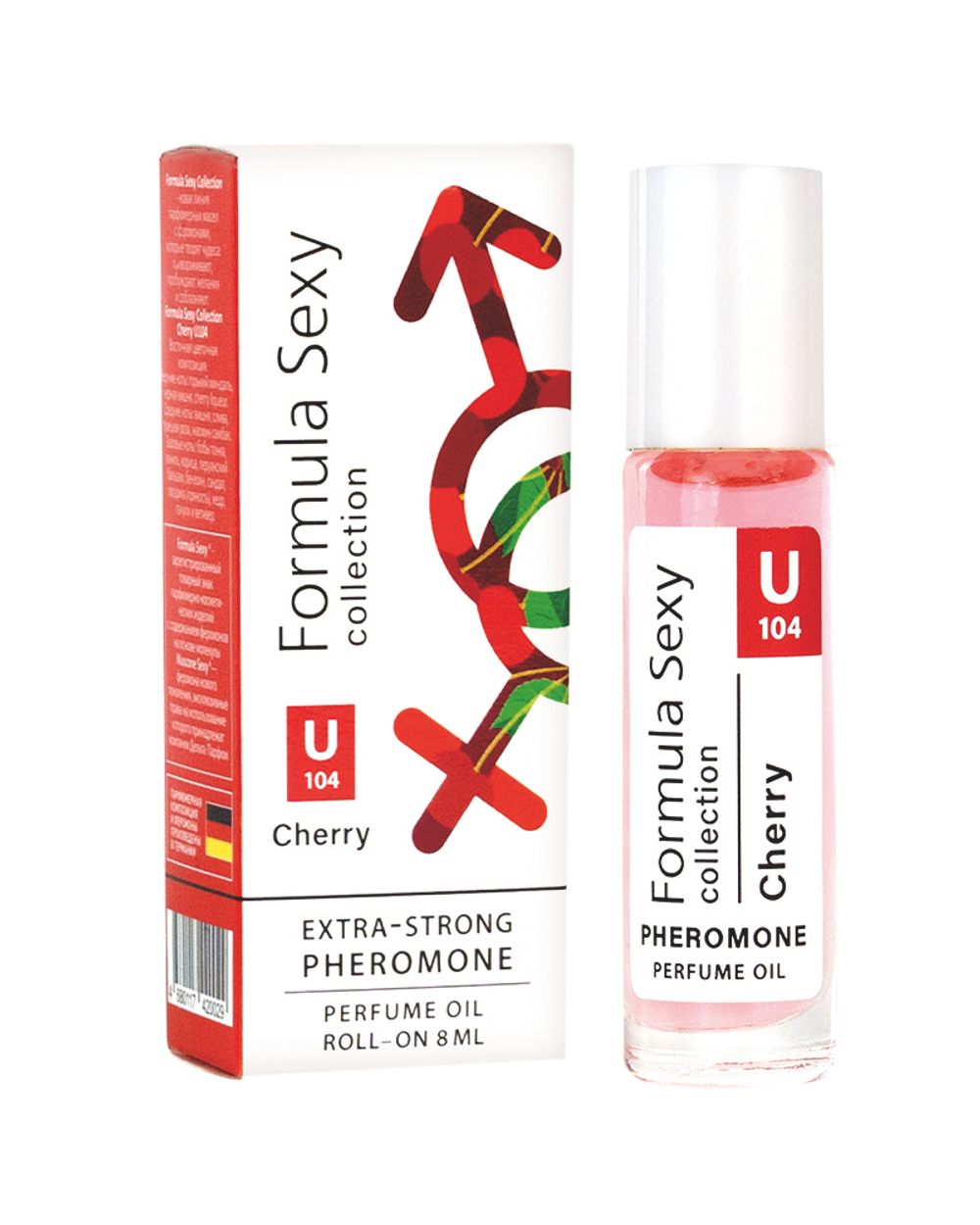 Парфюмерное масло с феромонами Formula Sexy Collection Cherry U104 (Формула Секси Коллекшн Черри U104) – 8ml