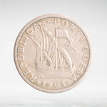 Portugal, 2.50 Escudos, 1963, VF