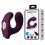 Фиолетовый вибратор для стимуляции точки G с управлением через приложение Pretty Love Billy BI-300051HP
