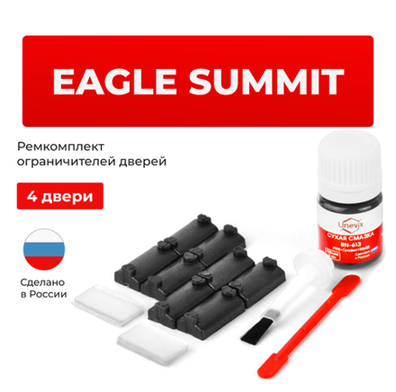 Ремкомплект ограничителей дверей Eagle SUMMIT (4 двери, тип 7) 1989-1996