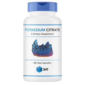 SNT Potassium Citrate 99 mg 60 / 90 caps, Цитрат калия
