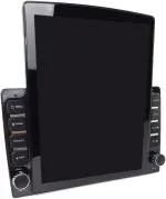 Магнитола в 10" рамку с вертикальным монитором в стиле "Тесла" - Canbox M-Line 5610 Android 10, CarPlay, 4G SIM-слот