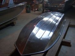 Алюминиевая моторная лодка Тактика-370