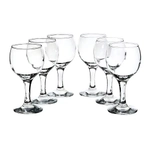 Набор бокалов для вина 6шт 225мл «Бистро» 44412В