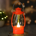 Сувенир новогодний с подсветкой "Лампа. Семейный вечер" 6*6*13см, красный 992672