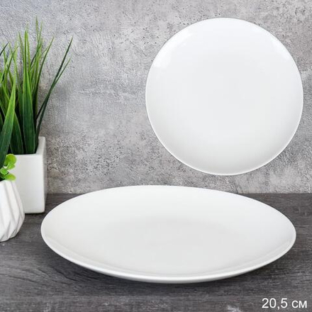 Тарелка 20,5 см / EDC-6481 /уп 50/