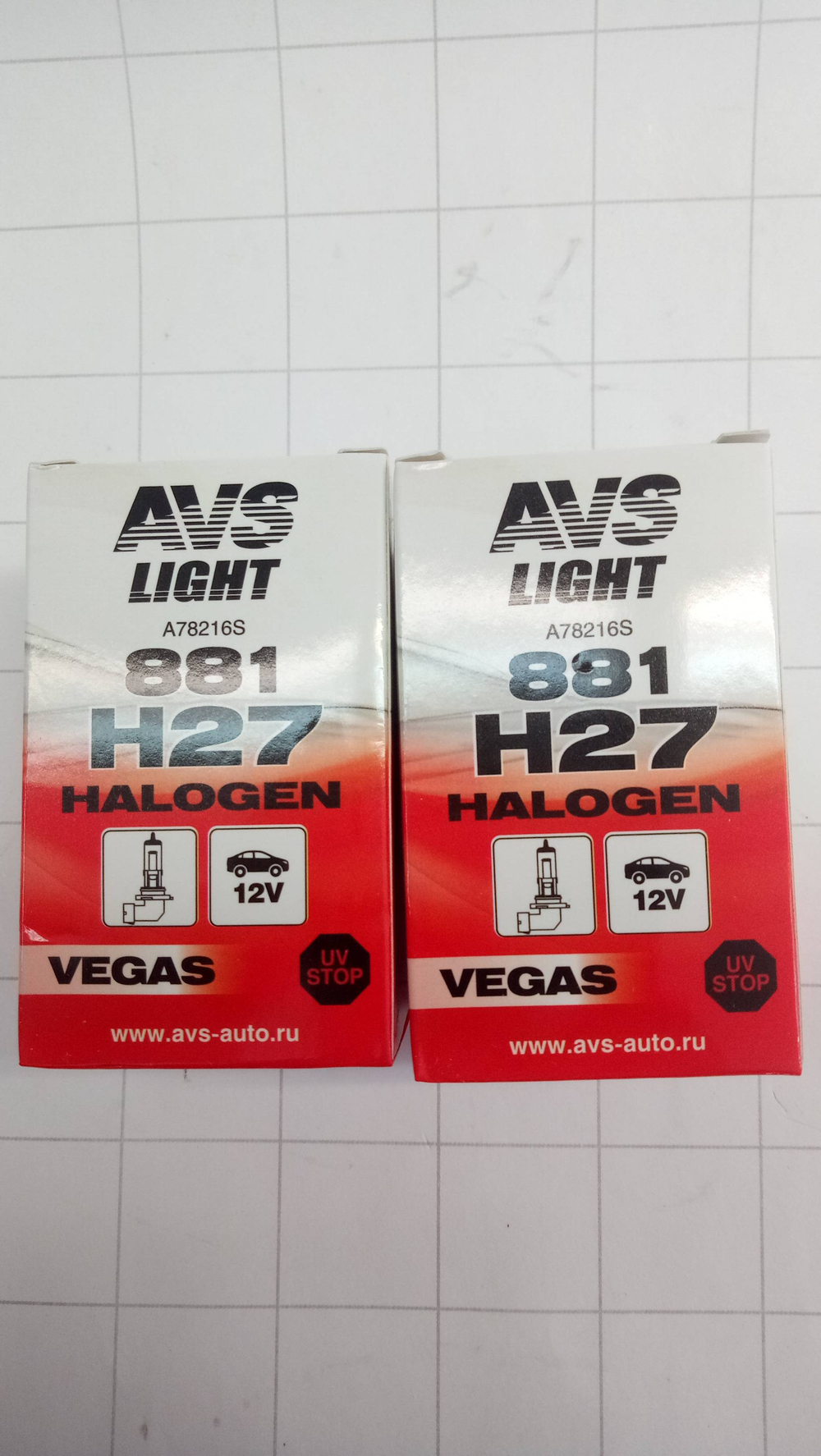 Лампа AVS Vegas H27/881 (27) 12V