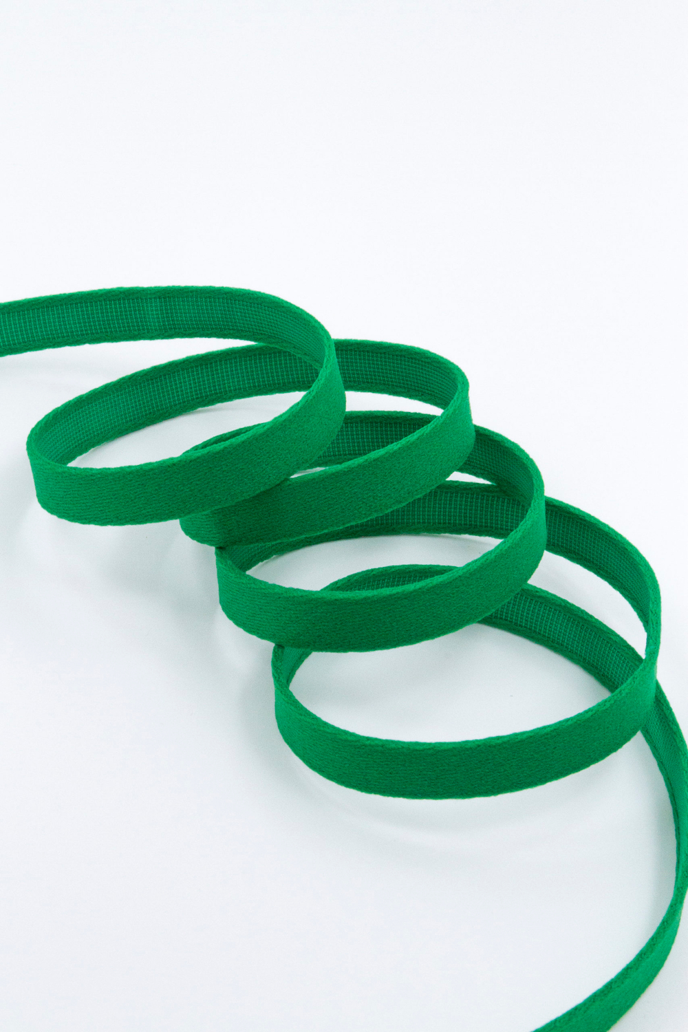 Туннельная лента зеленая бесшовная ширина 11 мм