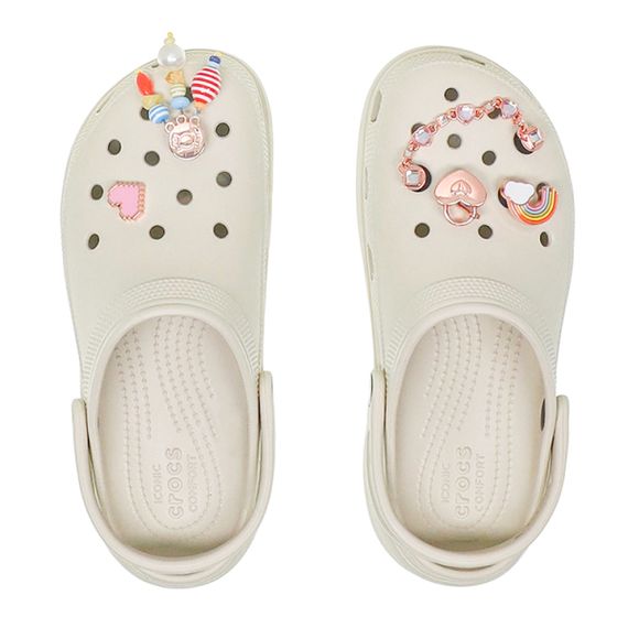 Crocs Classic Platform Clog 'Bone White'