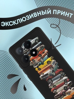 Чехол Xiaomi Poco X6 Pro с принтом