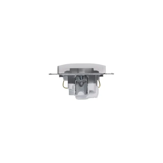 Розетка 1-м СП Glossa 16А IP20 с заземл. механизм бел. SE GSL000143
