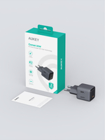 Зарядное устройство Aukey PA-C1 USB Type-C серый
