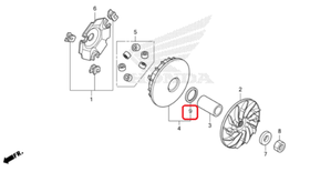 91203-K35-V01. OIL SEAL, 24X31X3.5