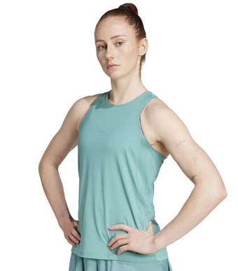 Женский топ теннисный Adidas Tennis Club Climacool - powder teal