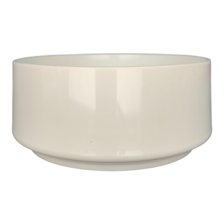 Миска "efox" для питомцев из пластика БЕЛАЯ, форма чаша