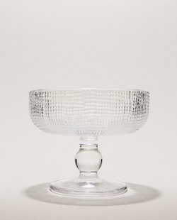 Zara Home бокал из стекла, цвет прозрачный, 12 см