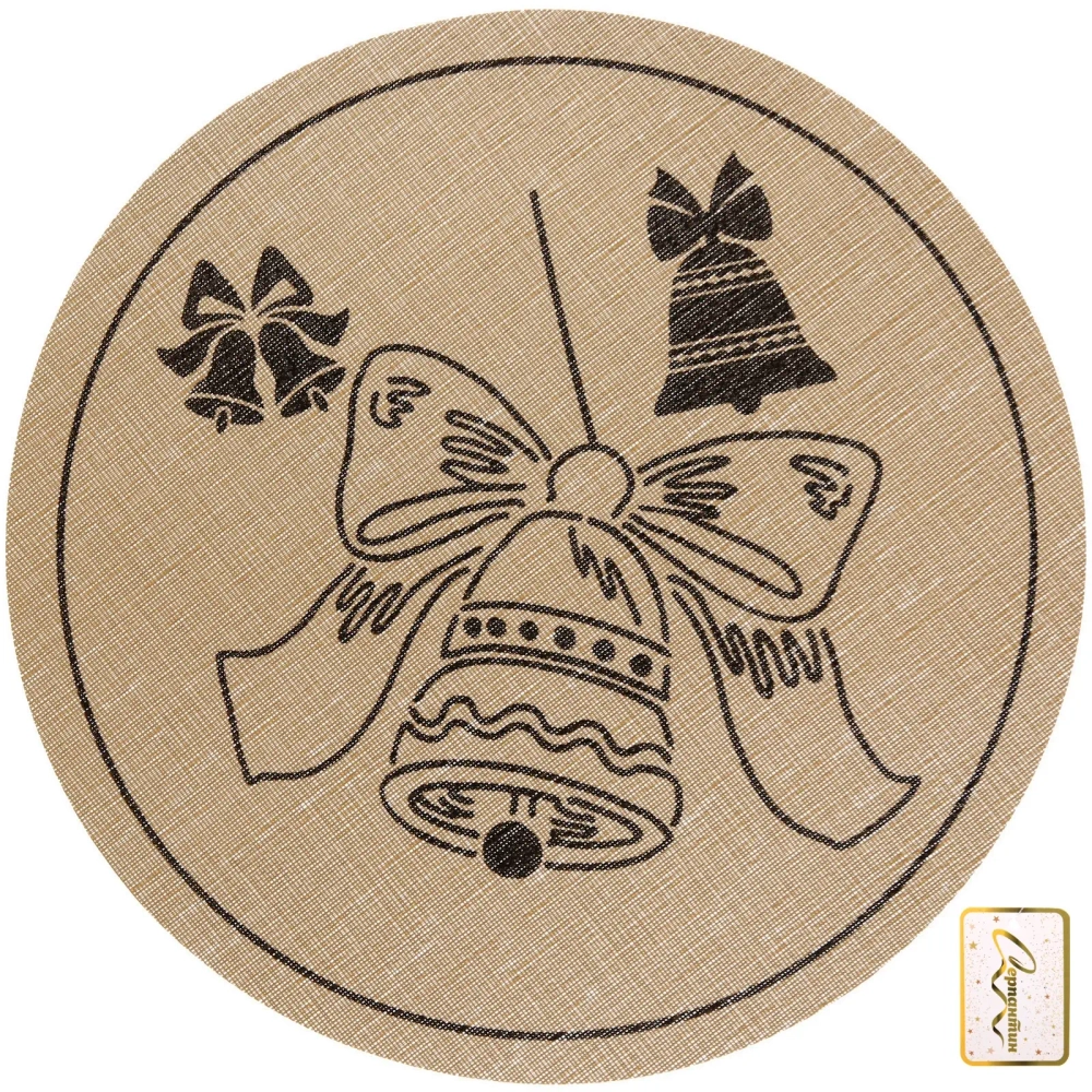 Салфетка на стол 37см «Колокольчик»