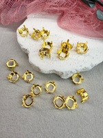 Оправа #4470 Cushion 8 мм Золото