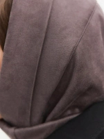 Косынка плотная замшевая